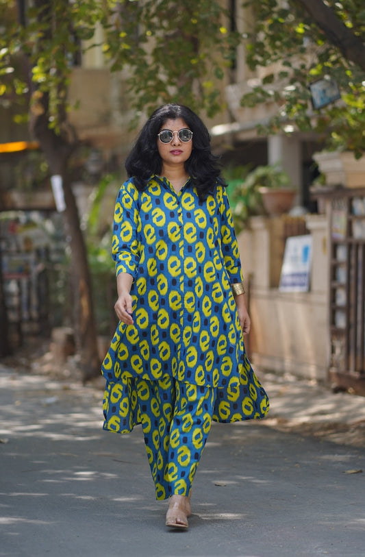 Roohi E-Print Cotton Co-ord Set