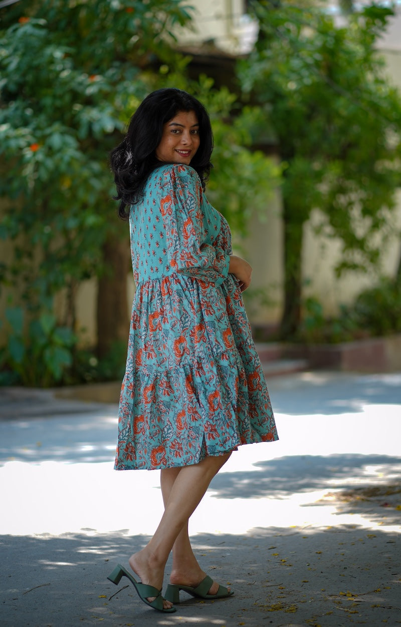 Emily Bohemian Cotton Dress