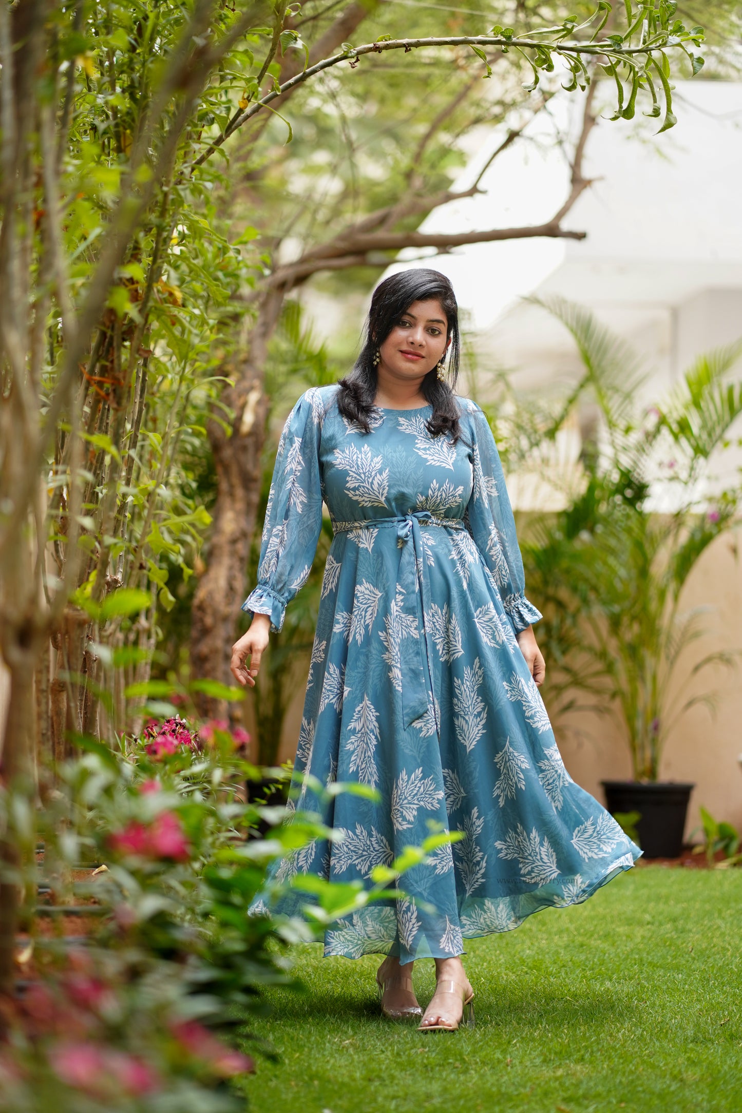 kaylee georgette a-line dress