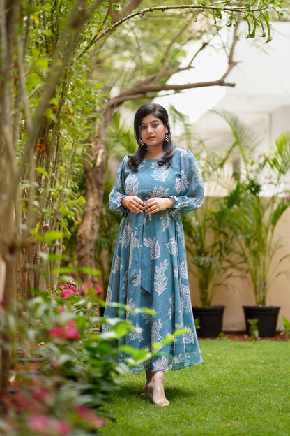 Kaylee georgette A-line dress