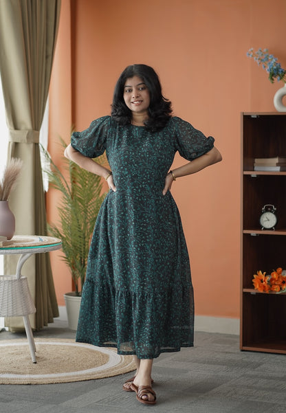 Her Grace - SILENCE  Georgette dress