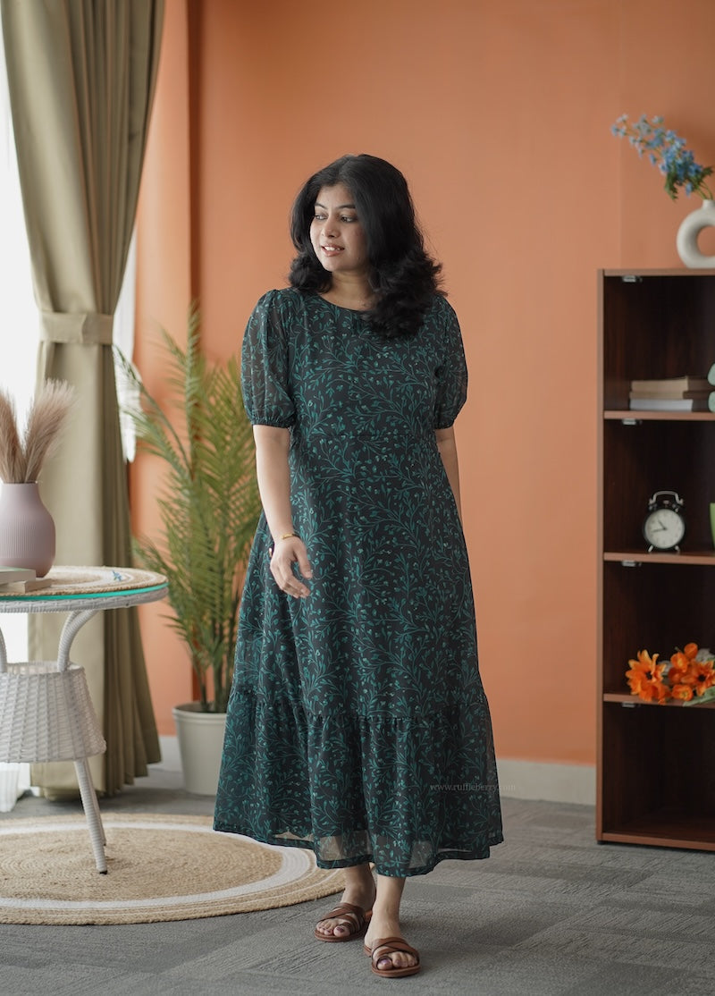 her grace - silence  georgette dress