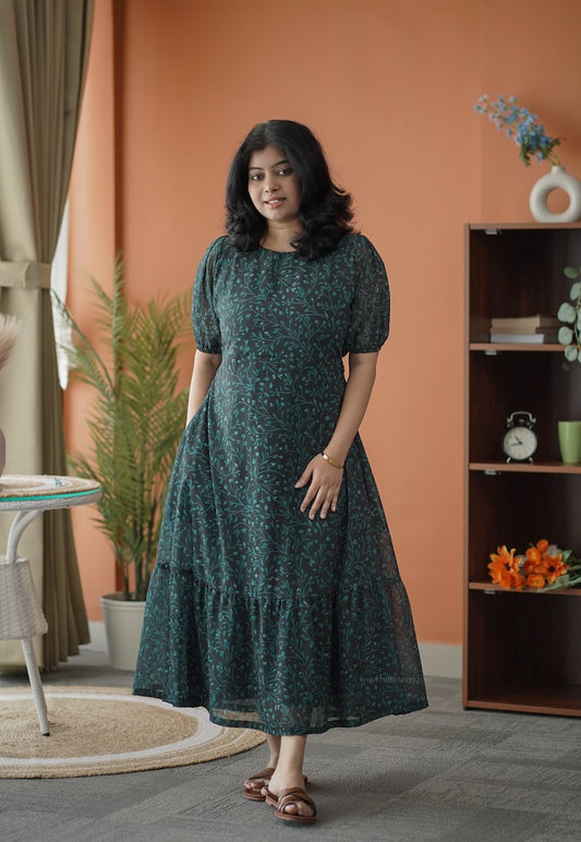 Her Grace - SILENCE  Georgette dress