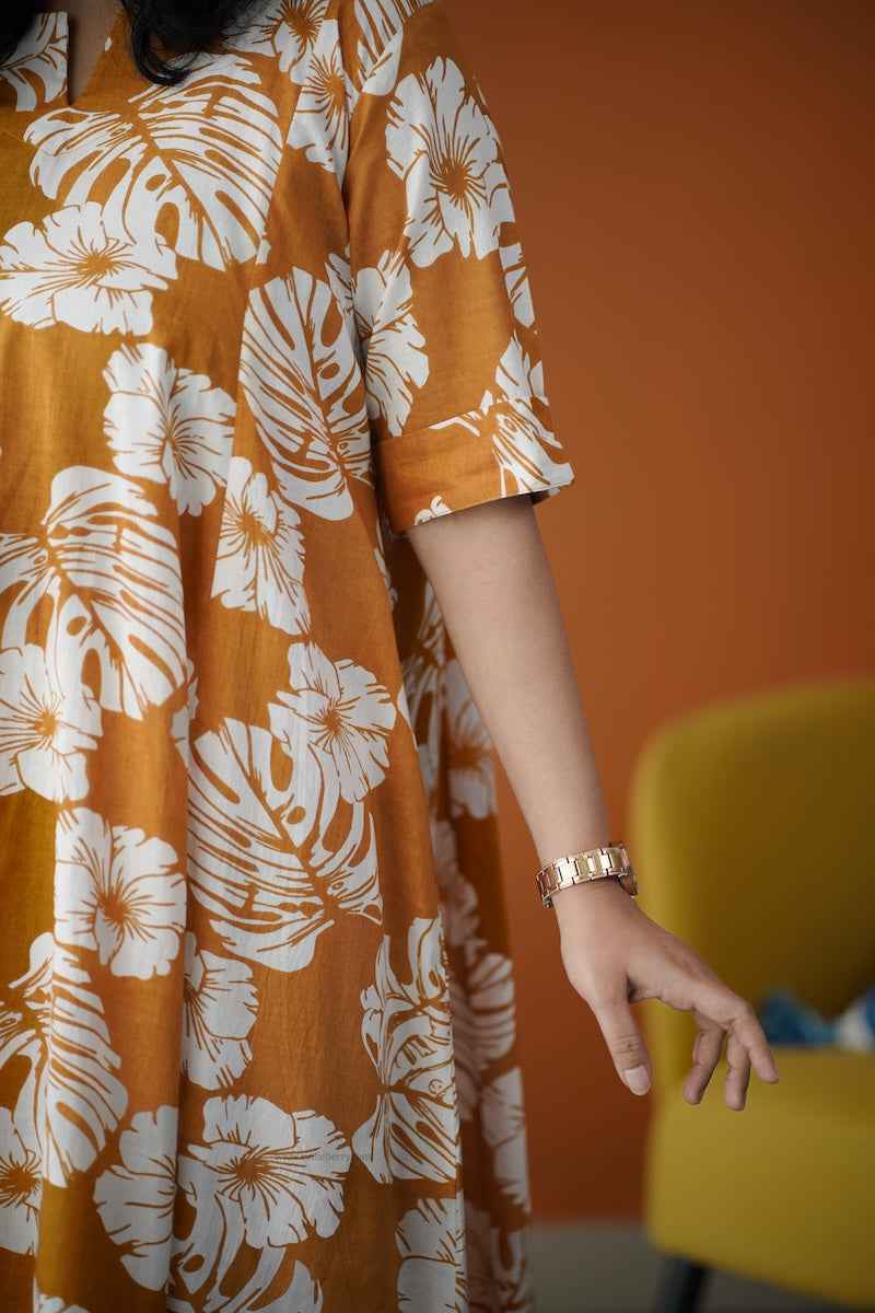 piku mustard orange co-ord set