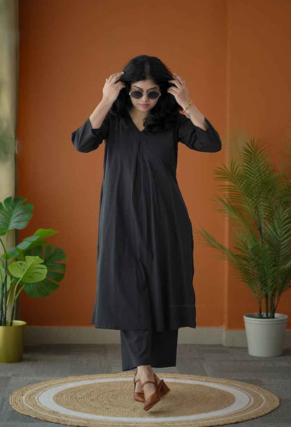 Piku Black co-ord set