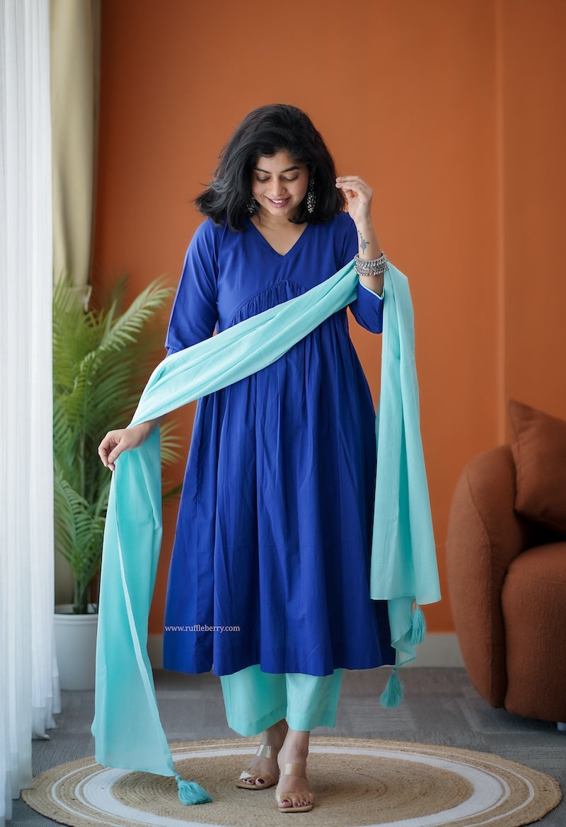 anjali cotton co-ord set