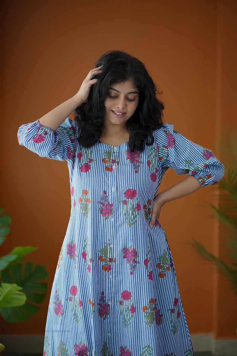 Piku stripes & motifs co-ord set