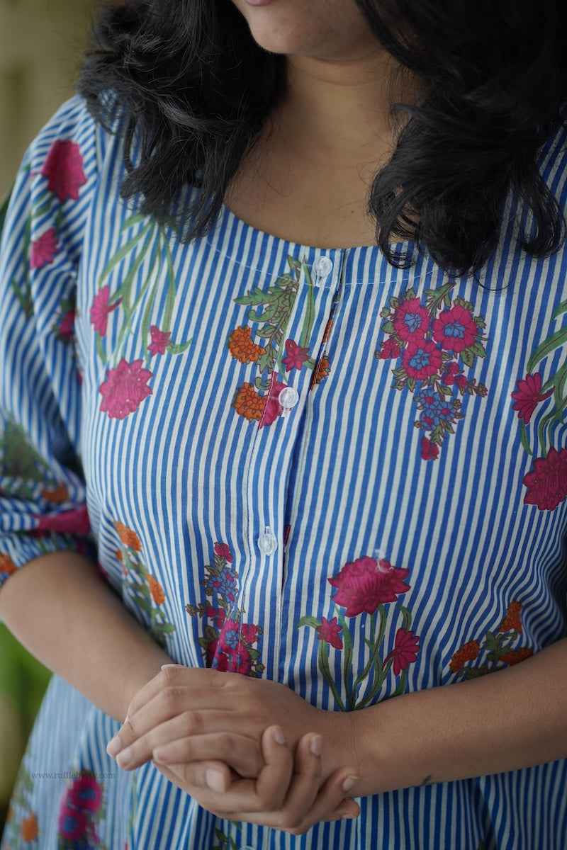 Piku stripes & motifs co-ord set