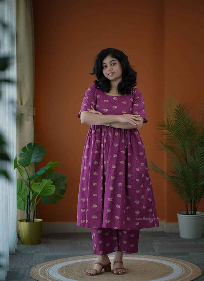 Piku Dark onion Co-ord set