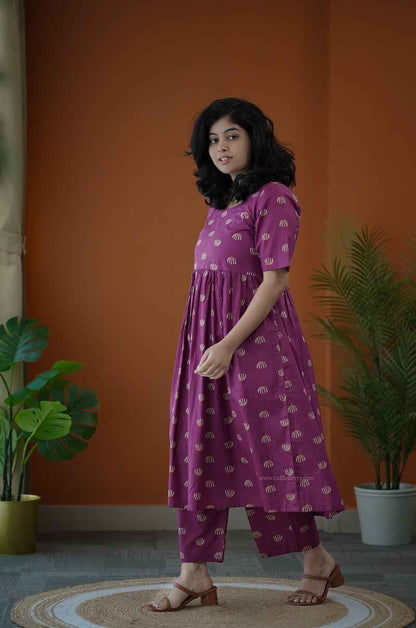 Piku Dark onion Co-ord set