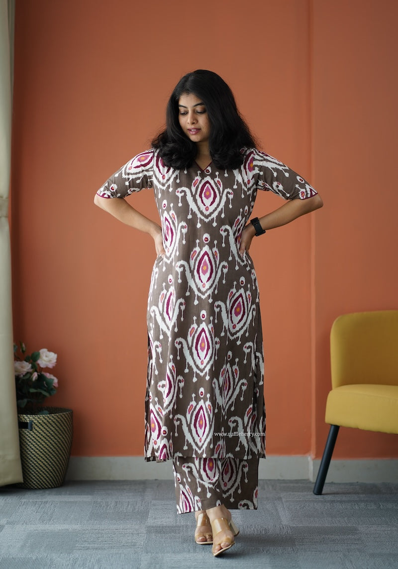 julie brown cotton co-ord set