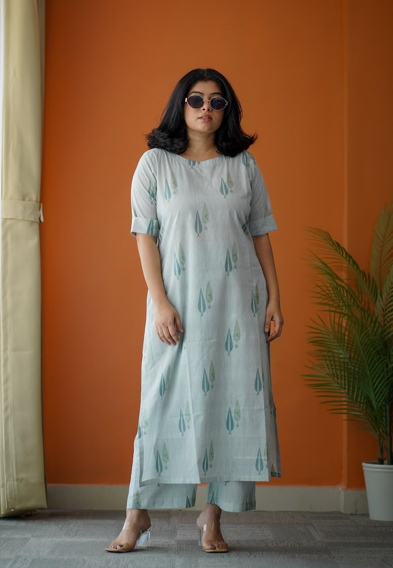bloom pinetree cotton co-ord set