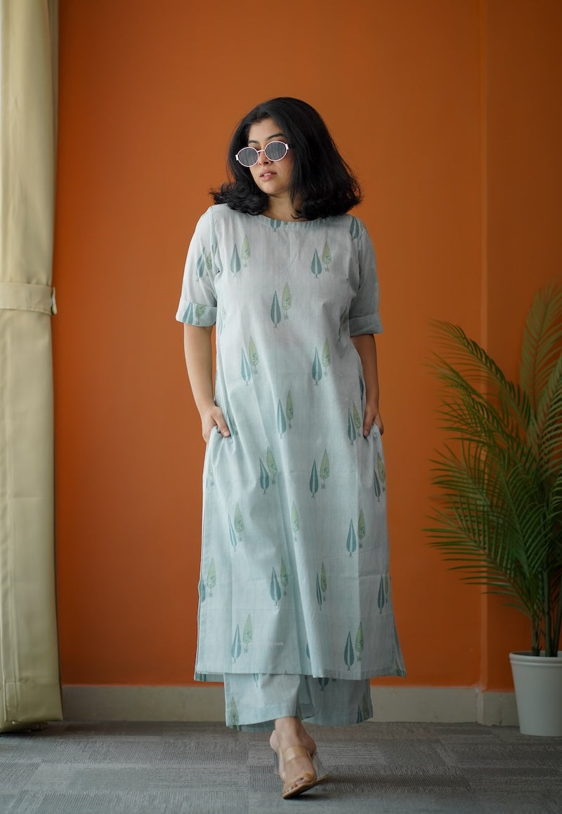 bloom pinetree cotton co-ord set