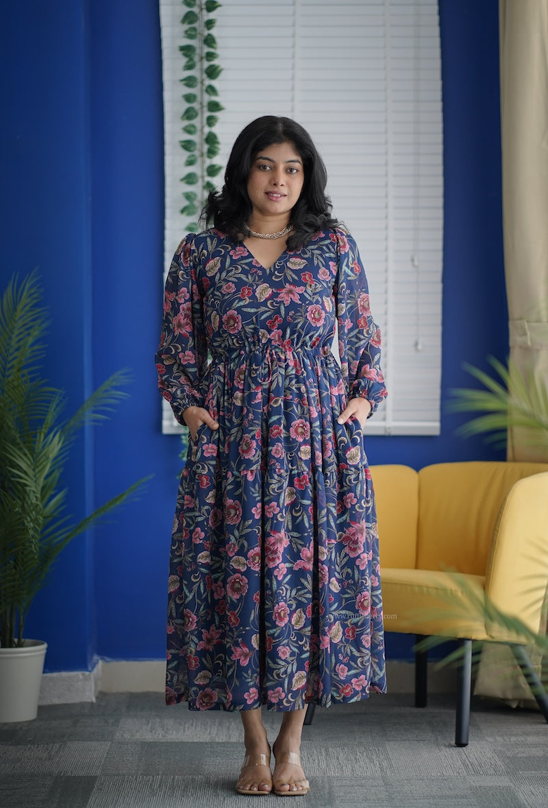 her grace - elegant georgette dress