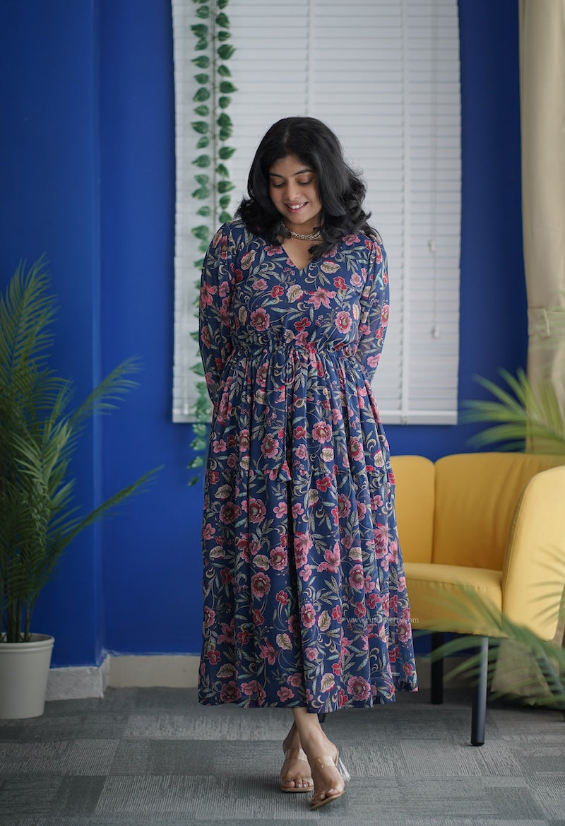 her grace - elegant georgette dress