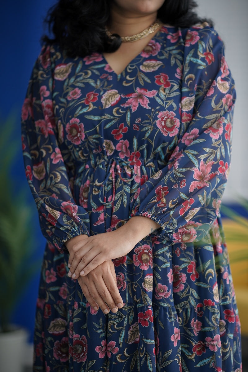 her grace - elegant georgette dress