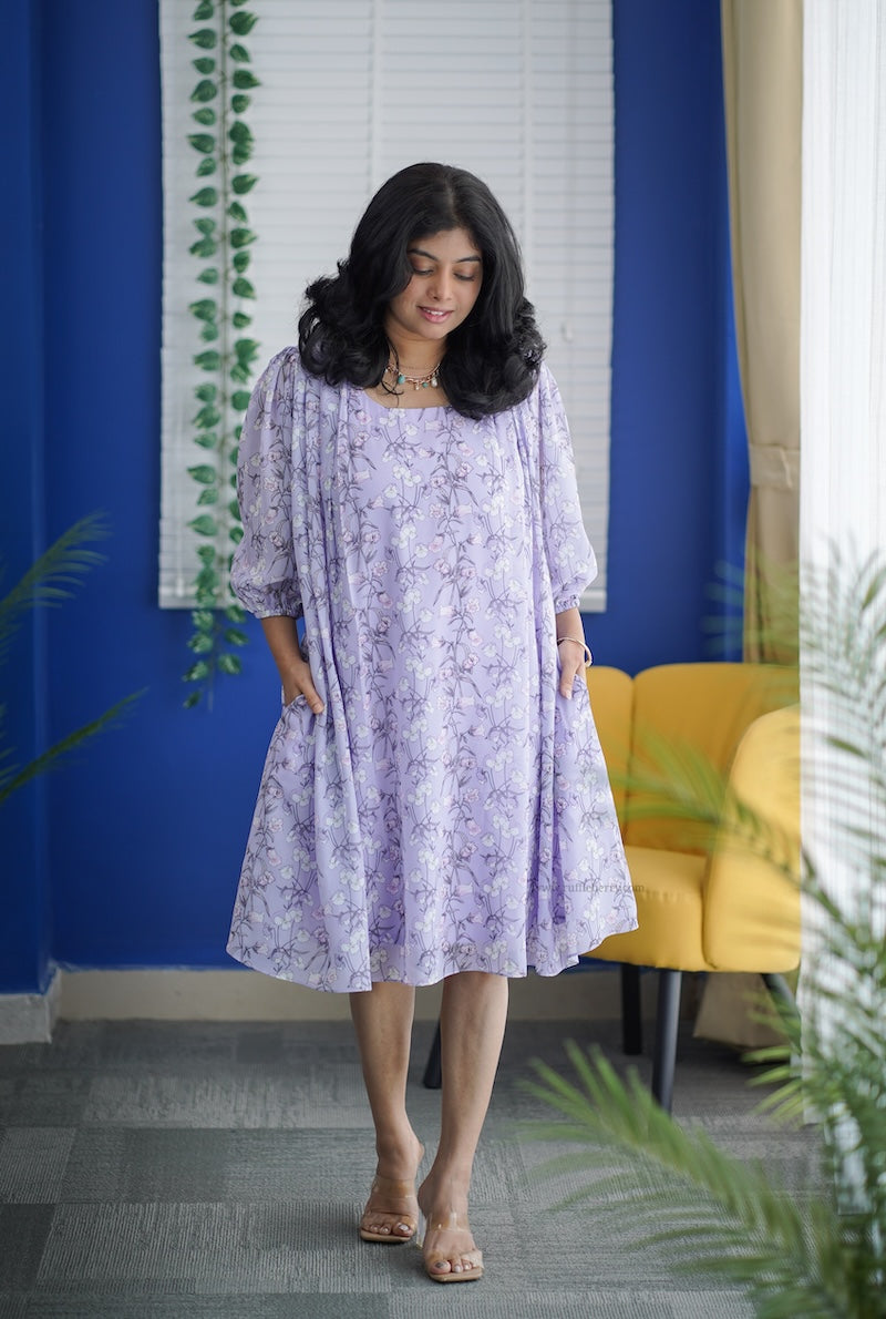 her grace - calm georgette dress