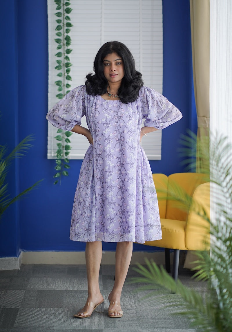 her grace - calm georgette dress