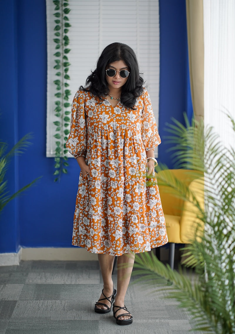 her grace - warmth georgette dress