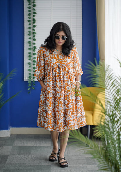 Her Grace - WARMTH Georgette dress