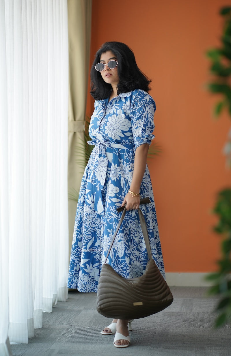 slim fit dress slacks Sleeveless Fit-and-Flare Shirt Dress – Luxeire main image 0