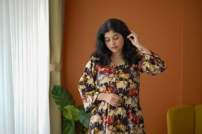 Ammayi Desi black co-ord set