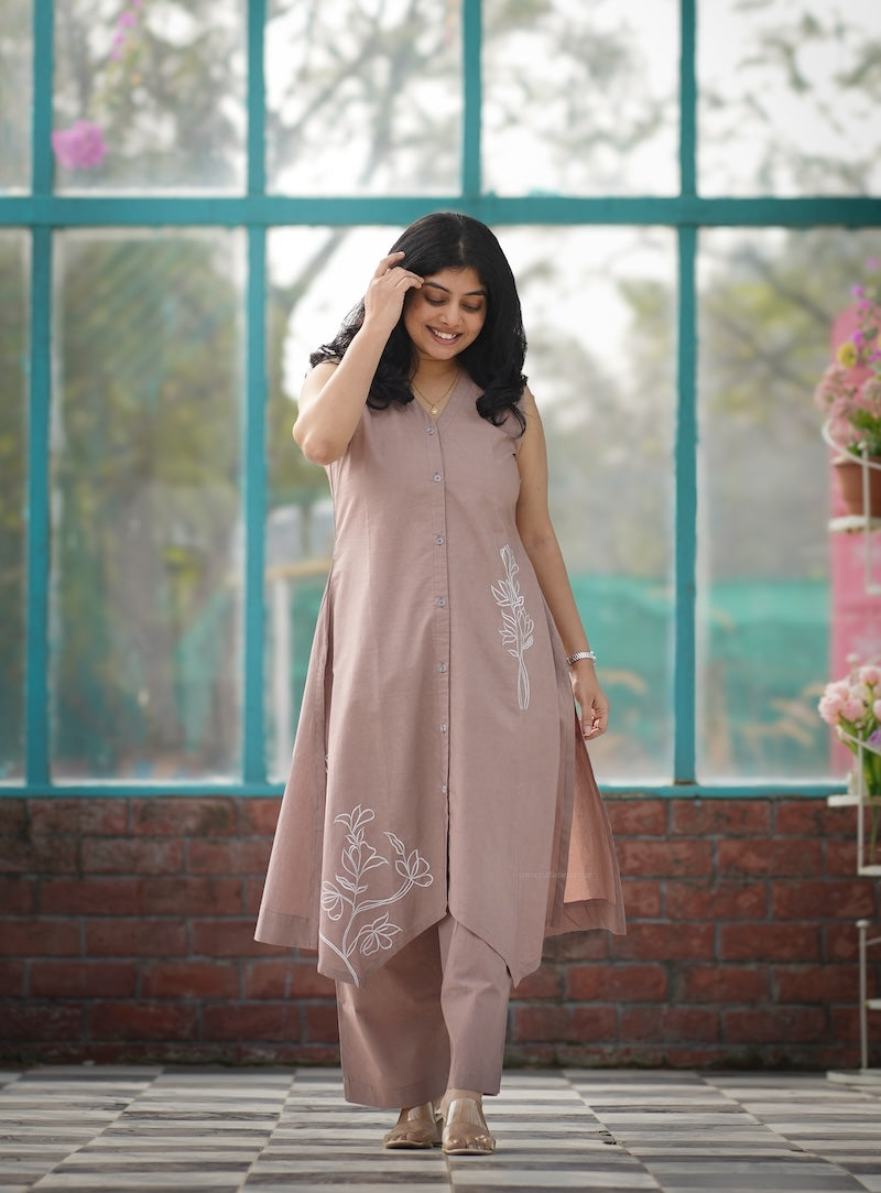 jane embroidered co-ord set