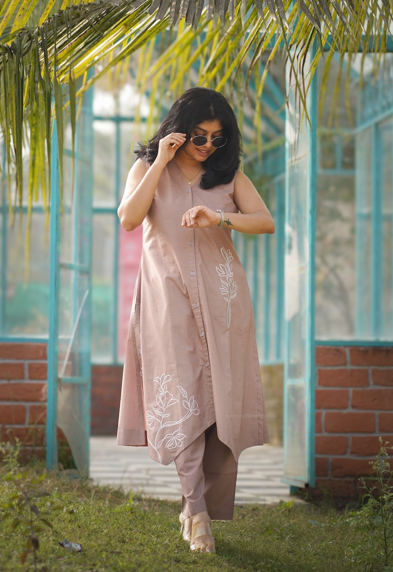 jane embroidered co-ord set