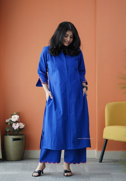 Main Character Embroidered Co-ord set