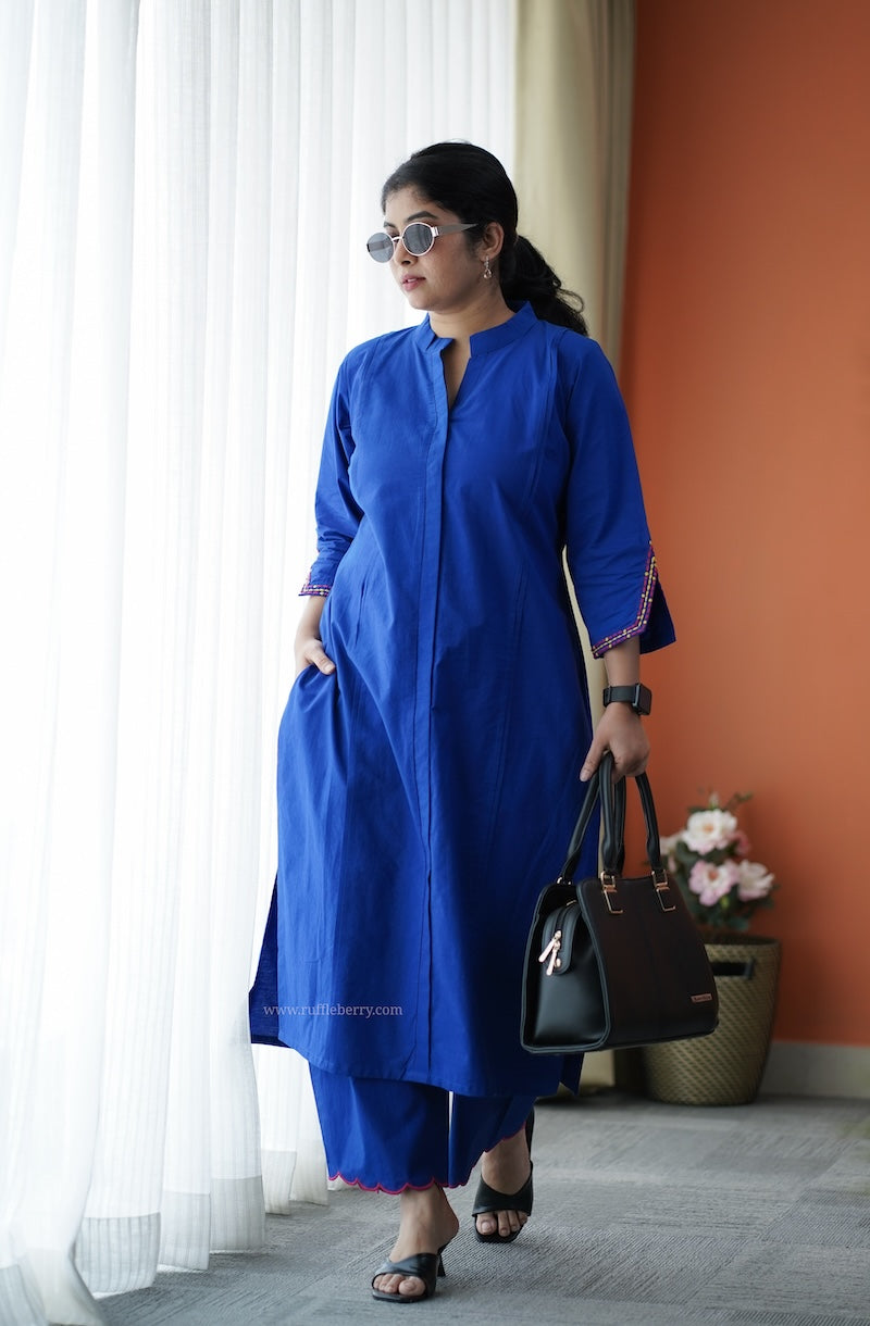 main character embroidered co-ord set
