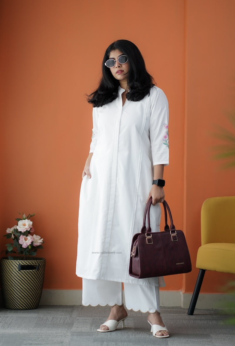 first move embroidered co-ord set