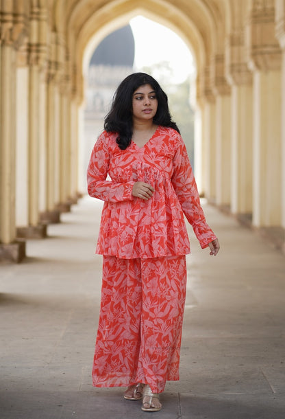 Mandara Georgette Co-ord Set