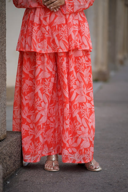 Mandara Georgette Co-ord Set