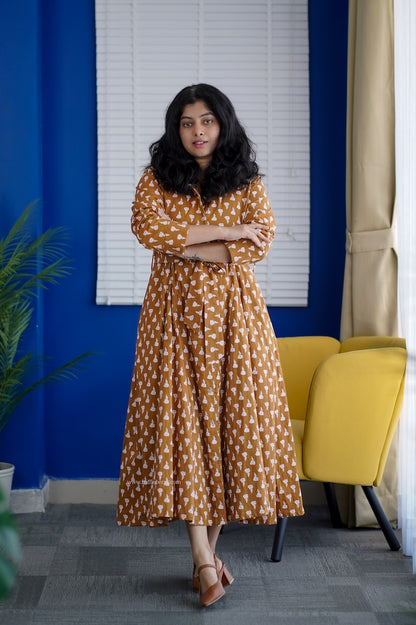 Maple Cotton Shirt Dress