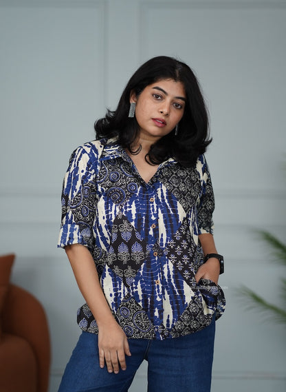 Black Cotton Shirt
