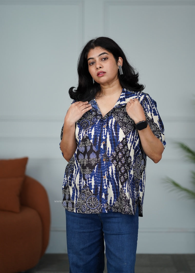 black cotton shirt