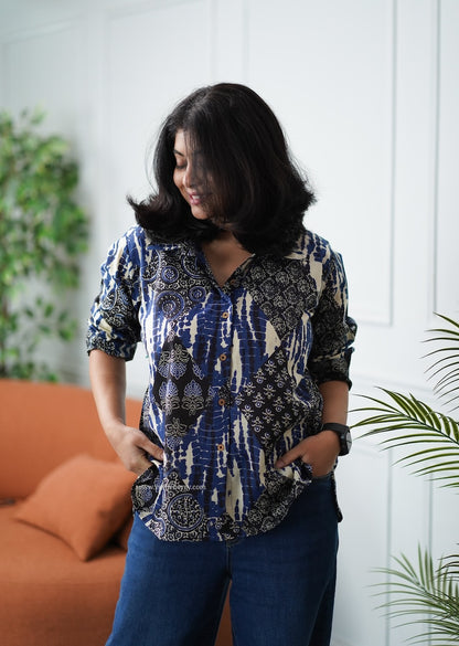 Black Cotton Shirt