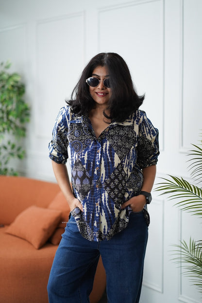 Black Cotton Shirt