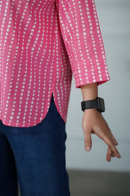 Pink Cotton Shirt