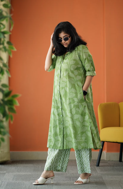 June Pista Cotton Co-ord Set