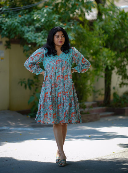 Emily Bohemian Cotton Dress