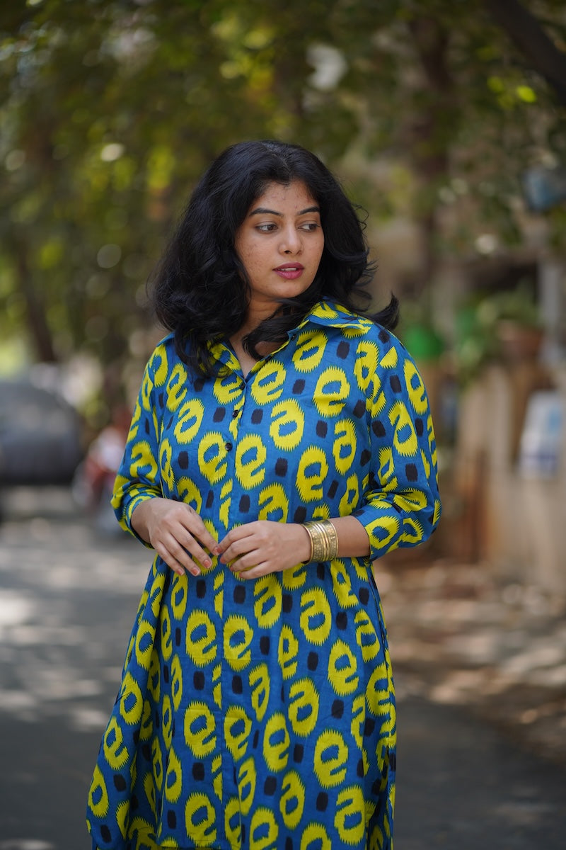 Roohi E-Print Cotton Co-ord Set