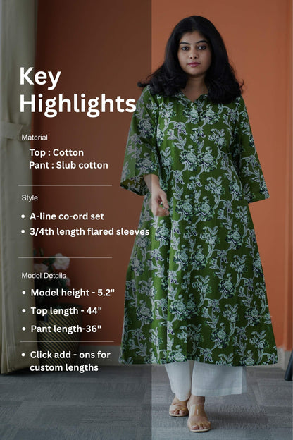 Julie Green Cotton Co-ord Set